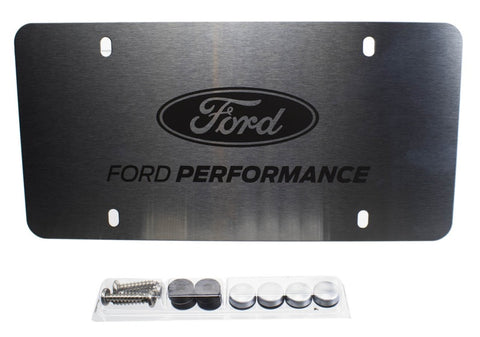 Ford Racing Stainless Steel Marque Plate - M-1828-LS