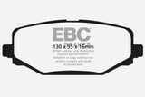EBC 12+ Chrysler Town & Country 3.6 Yellowstuff Rear Brake Pads - DP41889R