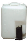 Vibrant Windshield Washer Bottle Repl Kit 1.2L bottle incl bottle ele pump mounting bracket hose - 10400