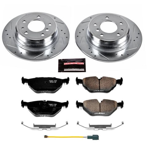 Power Stop 1989 BMW 525i Rear Z23 Evolution Sport Brake Kit - K7336