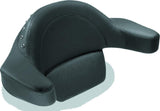 Mustang 93-13 Harley FL Touring Extended Arm Wrap Passenger w/Blk Pearl Studs - Black - 75306