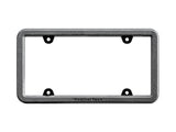 WeatherTech BumpFrame Black Satin Textured Finish License Plate Frame - 8ALPBF1