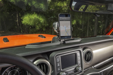 Rugged Ridge Dash Multi-Mount w/Phone Holder 18-20 Jeep JL/JT - 13551.23