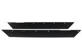 Fishbone Offroad 97-06 Jeep Wrangler TJ Steel Rock Slider W/O Tube Step - Black Textured Powdercoat - FB23027