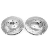 Power Stop 2019 Lexus ES350 Front Evolution Drilled & Slotted Rotors - Pair - JBR1763XPR
