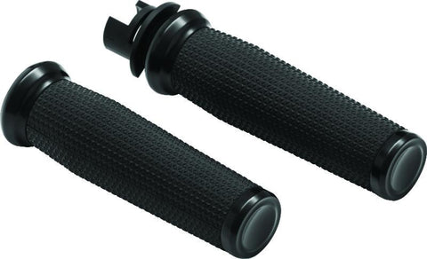 Kuryakyn Thresher Grips 14-17 Models Indian Black - 5945