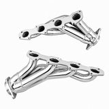 BBK 05-10 Dodge Hemi 6.1L Shorty Tuned Length Exhaust Headers - 1-7/8in Silver Ceramic - 40130