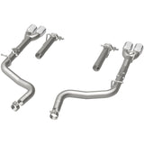 MagnaFlow Axle-Back, SS, 2.5in, Quad Split Rear 3.5in Tip 2015 Dodge Challenger R/T 5.7L - 19210