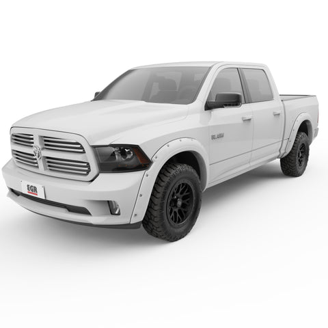 EGR 09+ Dodge Ram LD Sport Bolt-On Look Fender Flares - Set - Bright White - 792754-PW7