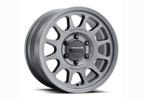 Ford Racing 21-23 Bronco (Excl Bronco Raptor) 17x8.5 Method Matte Gray Wheel Kit - M-1007K-M1785G