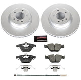 Power Stop 11-13 BMW 335i xDrive Front Z23 Evolution Sport Coated Brake Kit - CRK6058
