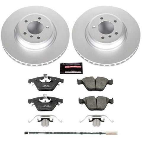 Power Stop 11-13 BMW 335i xDrive Front Z23 Evolution Sport Coated Brake Kit - CRK6058