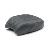 Mustang 18-21 Harley Street Bob Wide Tripper Passenger Seat Diamond Stitch - Black - 83036