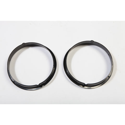 Rugged Ridge Headlight Bezels Black 97-06 Jeep Wrangler - 12419.23