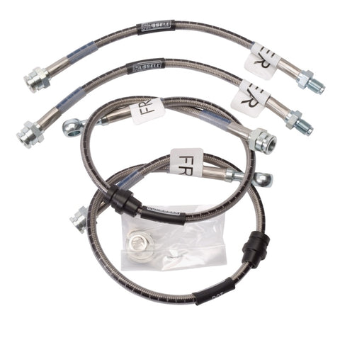 Russell Performance 95-99 Mitsubishi Eclipse 2WD & All Wheel Drive Brake Line Kit - 686150