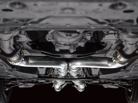 AWE Tuning 2023 Nissan Z RZ34 RWD Touring Edition Cat-Back Exhaust System w/ Chrome Silver Tips - 3015-32400
