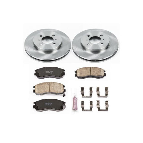 Power Stop 98-02 Mitsubishi Mirage Front Autospecialty Brake Kit - KOE1214