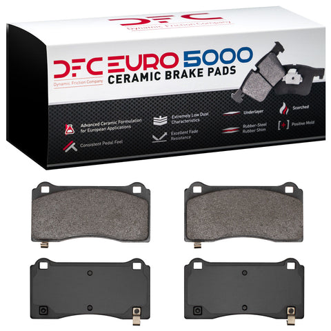 DFC 17-26 Tesla Model 3 Front Euro 5000 Ceramic Brake Pads - 1600-2195-00