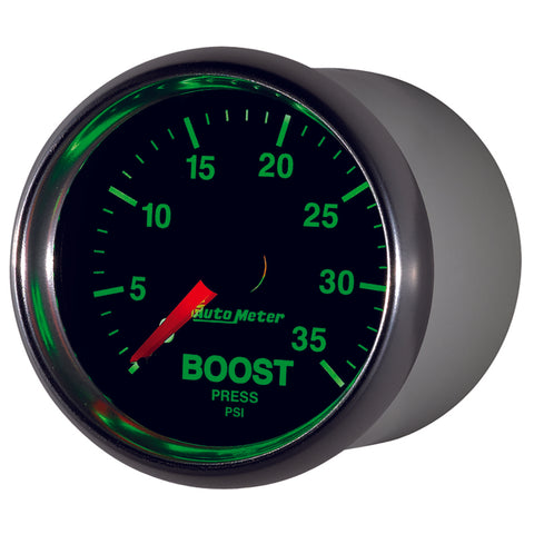 AutoMeter GS 2 1/16 inch 35PSI Mechanical Boost Gauge - 3804