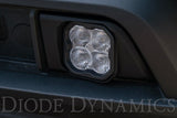 Diode Dynamics SS3 Type SV2 LED Fog Light Kit Max - Yellow SAE Fog - DD6836