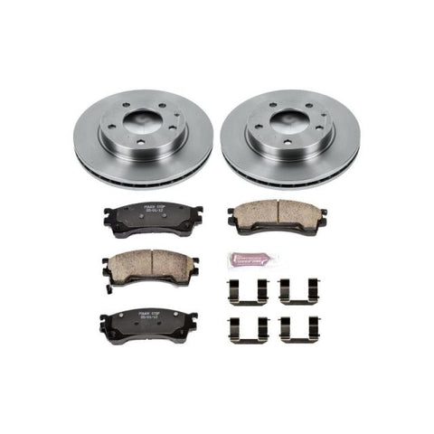 Power Stop 93-97 Ford Probe Front Autospecialty Brake Kit - KOE782