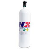 Nitrous Express 15lb Bottle w/Lightning 500 Valve (6.89 Dia x 26.69 Tall) w/ -6 AN Nipple - 11150-6