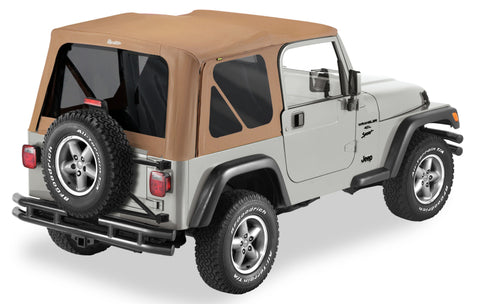 Bestop A-Top For OEM - 97-02 Jeep Wrangler TJ Replace (Spice Tinted Windows No Door Skins Included) - 51180-37