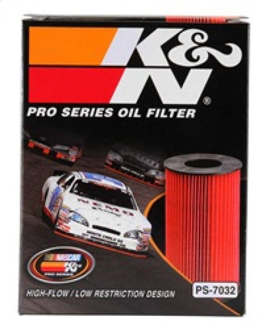 K&N Oil Filter for 06-11 BMW M5/M6 / 08-15 Porsche Cayenne 4.8L / 10-15 911 3.4L/3.8L - PS-7032