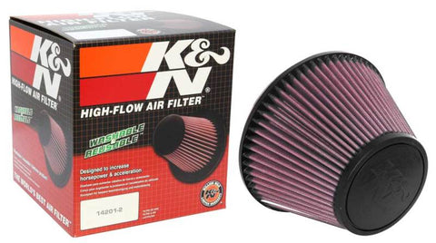 K&N Universal Clamp-On Air Filter 6in FLG / 7-1/2in B / 4-1/2in T / 5in H - RU-5138