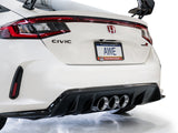 AWE Tuning 2023 Honda Civic Type R FL5 Touring Edition Exhaust w/ Triple Chrome Silver Tips - 3015-52287