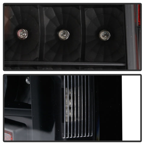xTune Scion Xb 08-10 LED Tail Lights Black ALT-ON-TSXB08-LED-BK - 5013156