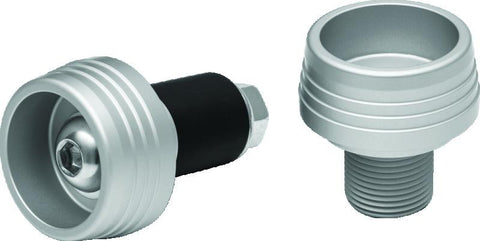 Kuryakyn Lodestar Front Axle Slider Silver - 3816