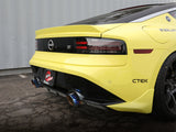 aFe POWER Takeda 2023 Nissan Z 2 1/2in 304 SS Cat-Back Exhaust System w/ Blue Flame Tips - 49-36138-L