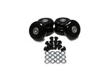 Energy Suspension 2.375in Black Hyper-Glide PolyCreeper Wheels (Set of 6) - 9.9172G