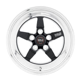 Weld S71 15x8.33 / 5x4.75 BP / 3.5in. BS Black Wheel (Medium Pad) - Non-Beadlock - 71MB-508B35A