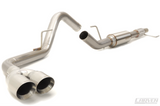 Carven 15-20 Ford F-150 Ecoboost Competitor Series Cat-Back w/TR-Series Muf. & 4in Dual Tip-Polished - CF1007