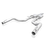 Stainless Works 15-19 Dodge Challenger 6.2L/6.4L Hemi 3in Redline Catback X-Pipe (Use Factory Tips) - CHAL16CBR