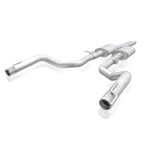 Stainless Works 15-19 Dodge Challenger 6.2L/6.4L Hemi 3in Legend Catback X-Pipe (Use Factory Tips) - CHAL16CBL