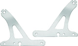 Kuryakyn Fixed Mounts Multi-Purpose Driver & Passenger Backrest 04-22 XL Models Chrome - 7097