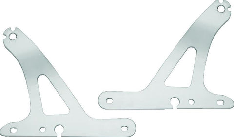 Kuryakyn Fixed Mounts Multi-Purpose Driver & Passenger Backrest 04-22 XL Models Chrome - 7097