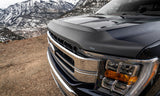 AVS 2021 Ford F-150 (Excl. Tremor/Raptor) Aeroskin II Textured Low Profile Hood Shield - Black - 436196