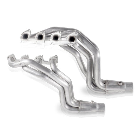 Stainless Works 11-18 Ford F-250/F-350 6.2L Headers 1-7/8in Primaries 3in Collectors High Flow Cats - FT211HCAT