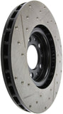 StopTech 13+ Dodge Dart Performance Slotted & Drilled Front Left Rotor - 127.63080L