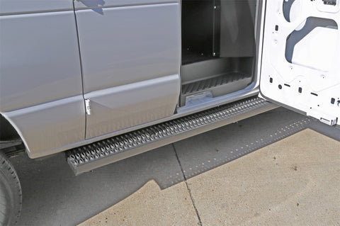 Deezee Universal Running Board Rough Step (36In Steel) - DZ 15300S
