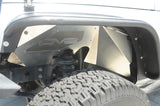 DV8 Offroad 07-18 Jeep Wrangler JK Front Aluminum Inner Fender - Raw - INFEND-01FR