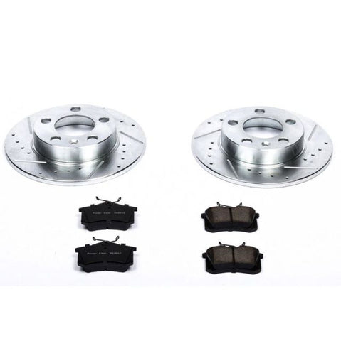 Power Stop 99-06 Audi TT Rear Z23 Evolution Sport Brake Kit - K848