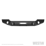 Westin 18-20 Jeep Wrangler JL WJ2 Full Width Front Bumper - Textured Black - 59-80105