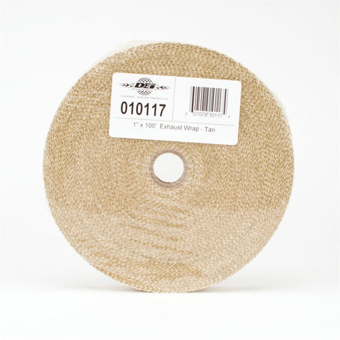 DEI Exhaust Wrap 1in x 100ft - Tan - 10117