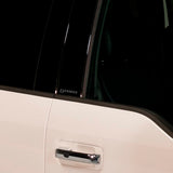 Putco 04-14 Ford F-150 Super Crew - 4pcs Black Platinum Pillar Posts Classic - 402601BPFD