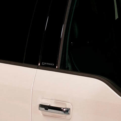 Putco 15-20 Ford F-150 SuperCrew / SuperCab - w/Keypad Black Platinum Pillar Posts Classic - 402678BPFD